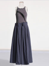Asymmetric Patchwork Dress